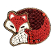 Broche Renard - Bibop et Lula
