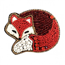 Broche Renard - Bibop et Lula