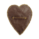 Broche Coeur Bleu - Bibop et Lula
