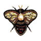 Broche Abeille - Bibop et Lula