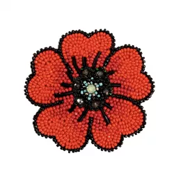 Broche Coquelicot - Bibop et Lula