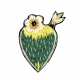 Broche Coeur Fleuri - Bibop et Lula