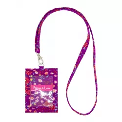 Porte badge tour de cou transparent Isha - Bibop et Lula
