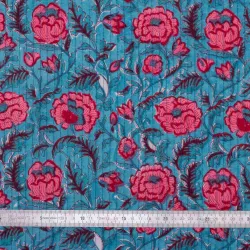 Tissu indien coton matelassé Tijara - Bibop et Lula