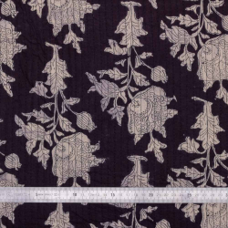 Tissu indien coton matelassé Bânsvâra - Bibop et Lula