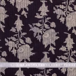 Tissu indien coton matelassé Bânsvâra - Bibop et Lula