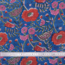 Tissu block print indienChhindwara - Bibop et Lula