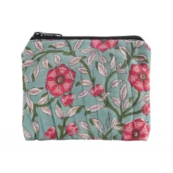 Petite pochette plate matelassée Arjuna - Bibop et Lula