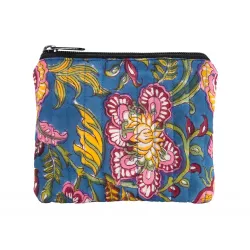 Petite pochette plate matelassée Ishani - Bibop et Lula