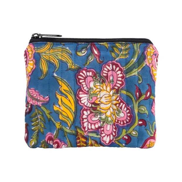 Pochette plate matelassée Ishani
