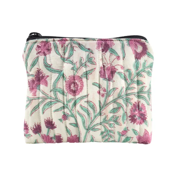 Pochette plate matelassée Manali