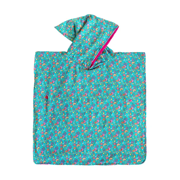 Poncho de bain à capuche Ines