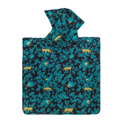 Poncho de bain à capuche Panthère - Bibop et Lula