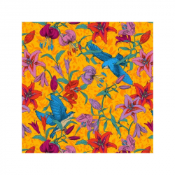 Coupon Velours Bal des hirondelles - Bibop et Lula