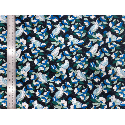 Tissu coton Mésange - Bibop et Lula