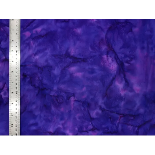 Coton Batik Marbré Purple
