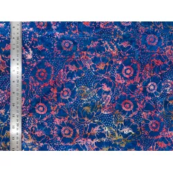 Coton Batik Floralis - Bibop et Lula
