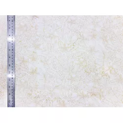 Coton Batik Edelweiss - Bibop et Lula