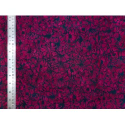Coton Batik Capucine magenta - Bibop et Lula