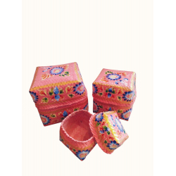 Boites à offrande peintes Gypsy Rose - Bibop et Lula