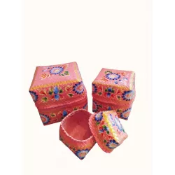 Boites à offrande peintes Gypsy Rose - Bibop et Lula