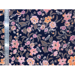 Tissu viscose Belle de nuit - Bibop et Lula
