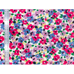 Tissu viscose Bloomy - Bibop et Lula