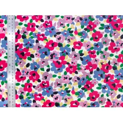 Tissu viscose Bloomy - Bibop et Lula