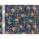 Tissu viscose Indigo Bloom - Bibop et Lula