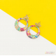 ALANA boucles d'oreilles "FOLK" - Bibop et Lula