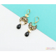 ASTREE boucles d'oreilles "Léopard - Bibop et Lula