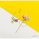 GRETA boucles d'oreilles "FOLK" - Bibop et Lula