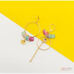 GRETA boucles d'oreilles "FOLK" - Bibop et Lula