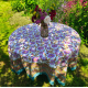 Nappe Jardin Secret Blanc - Bibop et Lula