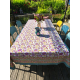 Nappe Jardin Secret Blanc - Bibop et Lula