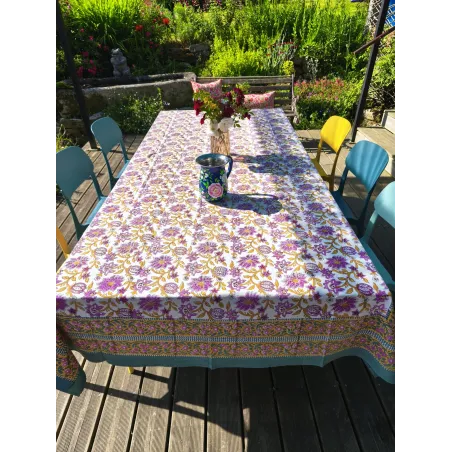Nappe Jardin Secret Blanc