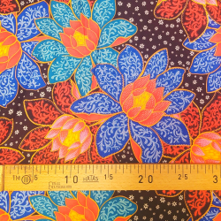 Tissu viscose Lotus bloom - Bibop et Lula