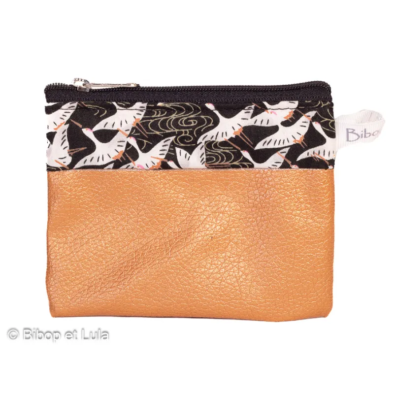 Petit porte-monnaie Chichiro gold