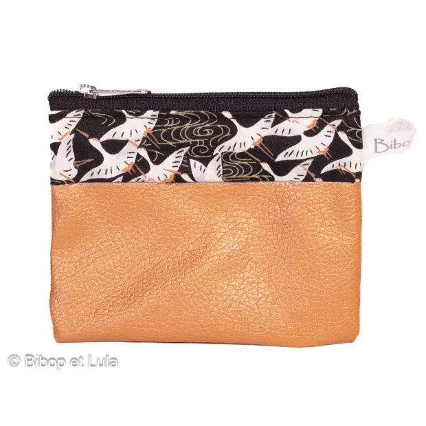 Petit porte-monnaie Chichiro gold