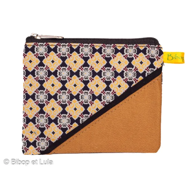 Petit porte-monnaie Bijalee suédine