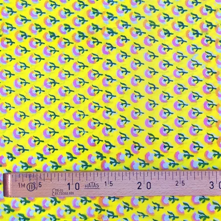 Tissu block print indien PUNE