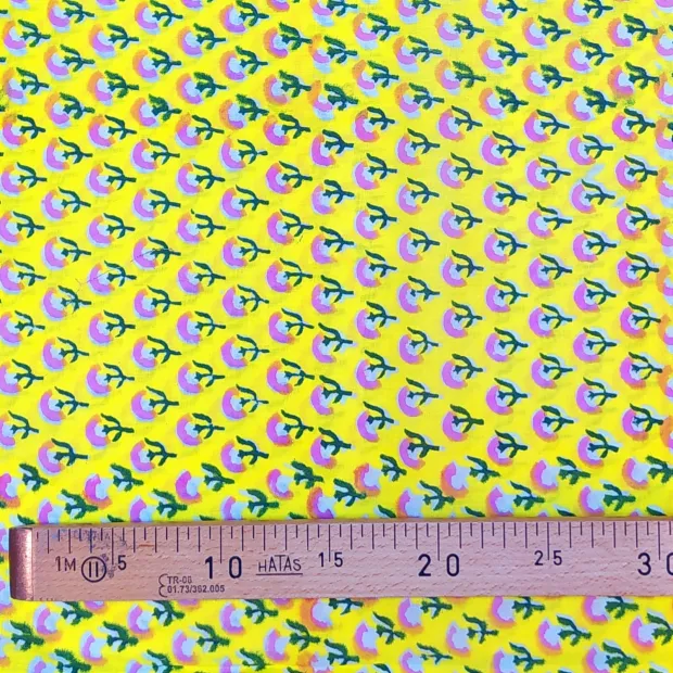 Tissu block print indien PUNE