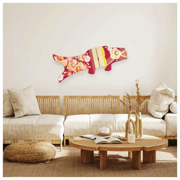 Koinobori kimono Lady