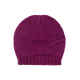 Bonnet laine ajourée Magenta - Bibop et Lula