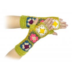 Mitaines crochet Pomme - Bibop et Lula