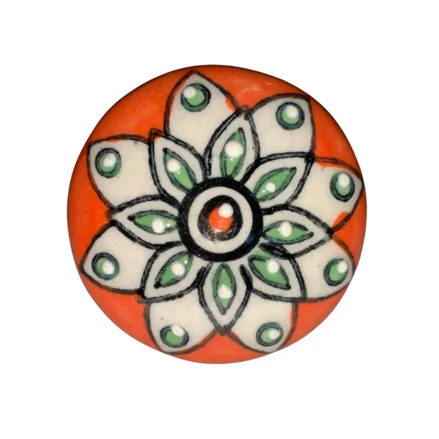 156 - Bouton de meuble céramique