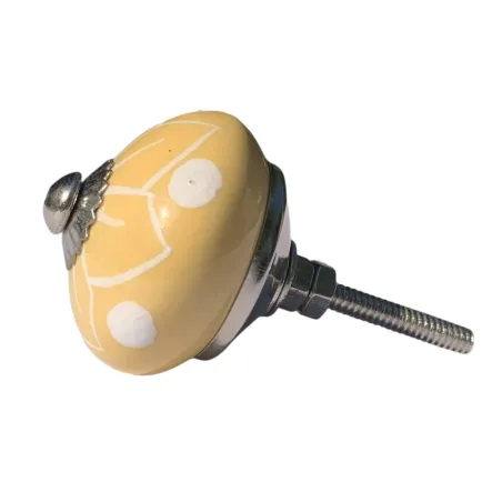 163 - Bouton de meuble céramique