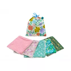 Lot de Lingettes lavables Céleste - Bibop et Lula