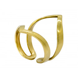 Bague laiton double - Bibop et Lula