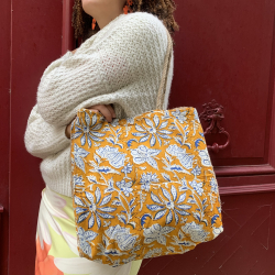 Sac cabas toile de jute Jangal - Bibop et Lula
